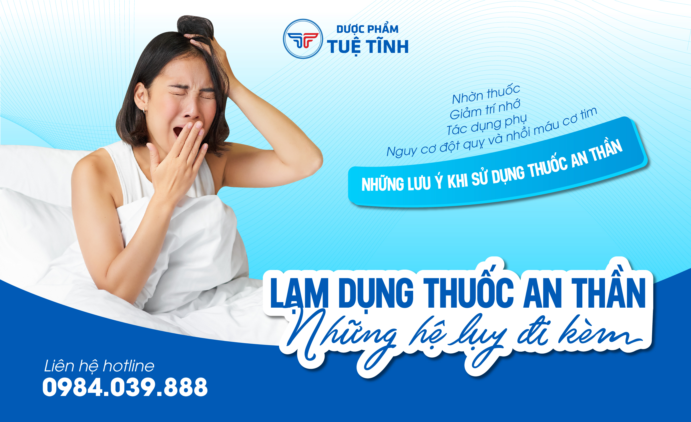 Lạm dụng thuốc an thần những hệ lụy đi kèm