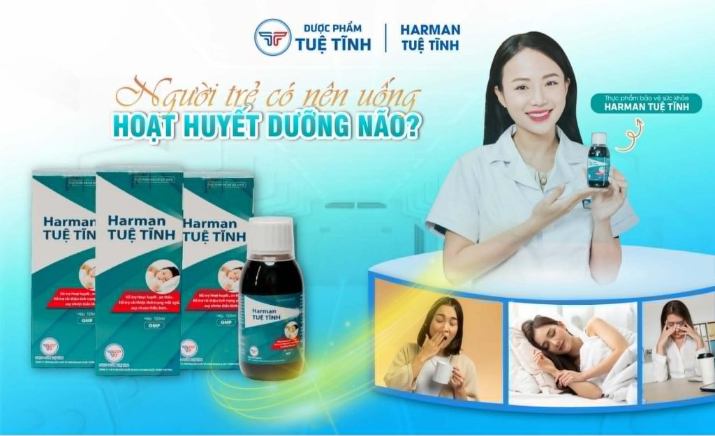 Người trẻ có nên sử dụng hoạt huyết Harman Tuệ Tĩnh không? 