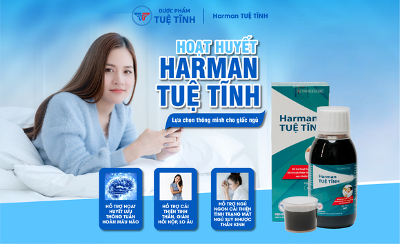 Hoạt huyết Harman Tuệ Tĩnh: Lựa chọn thông minh cho giấc ngủ 