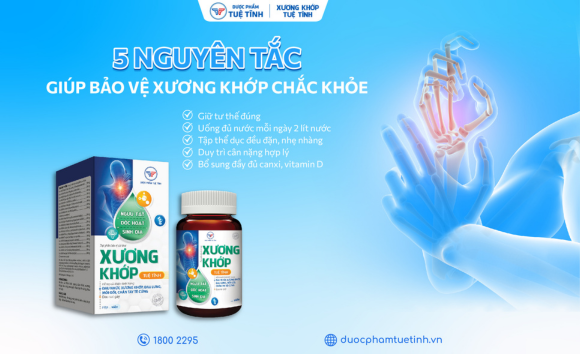 6 Bí quyết giữ gìn xương khớp khỏe mạnh mỗi ngày 